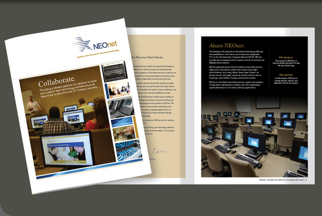 Brochure for NEOnet service capabilities.