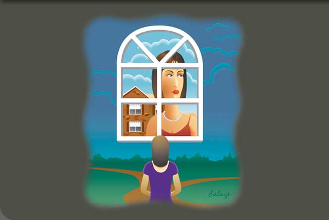 Digitally rendered illustration for personal portfolio