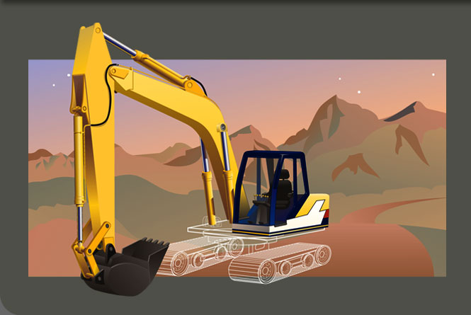Digitally rendered illustration for personal portfolio