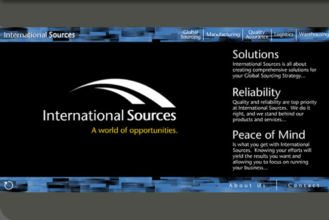 Website design and art direction for developer